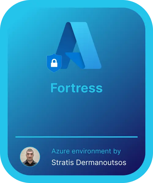 Fortress — an Azure environment by Stratis Dermanoutsos
